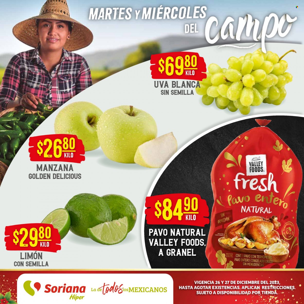 Catálogo Soriana Híper - 26.12.2023 - 27.12.2023. Página 1