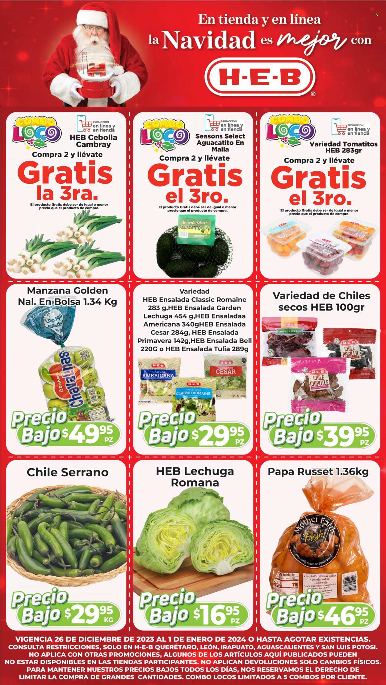 Catálogo H-E-B - 26.12.2023 - 1.1.2024. Página 1