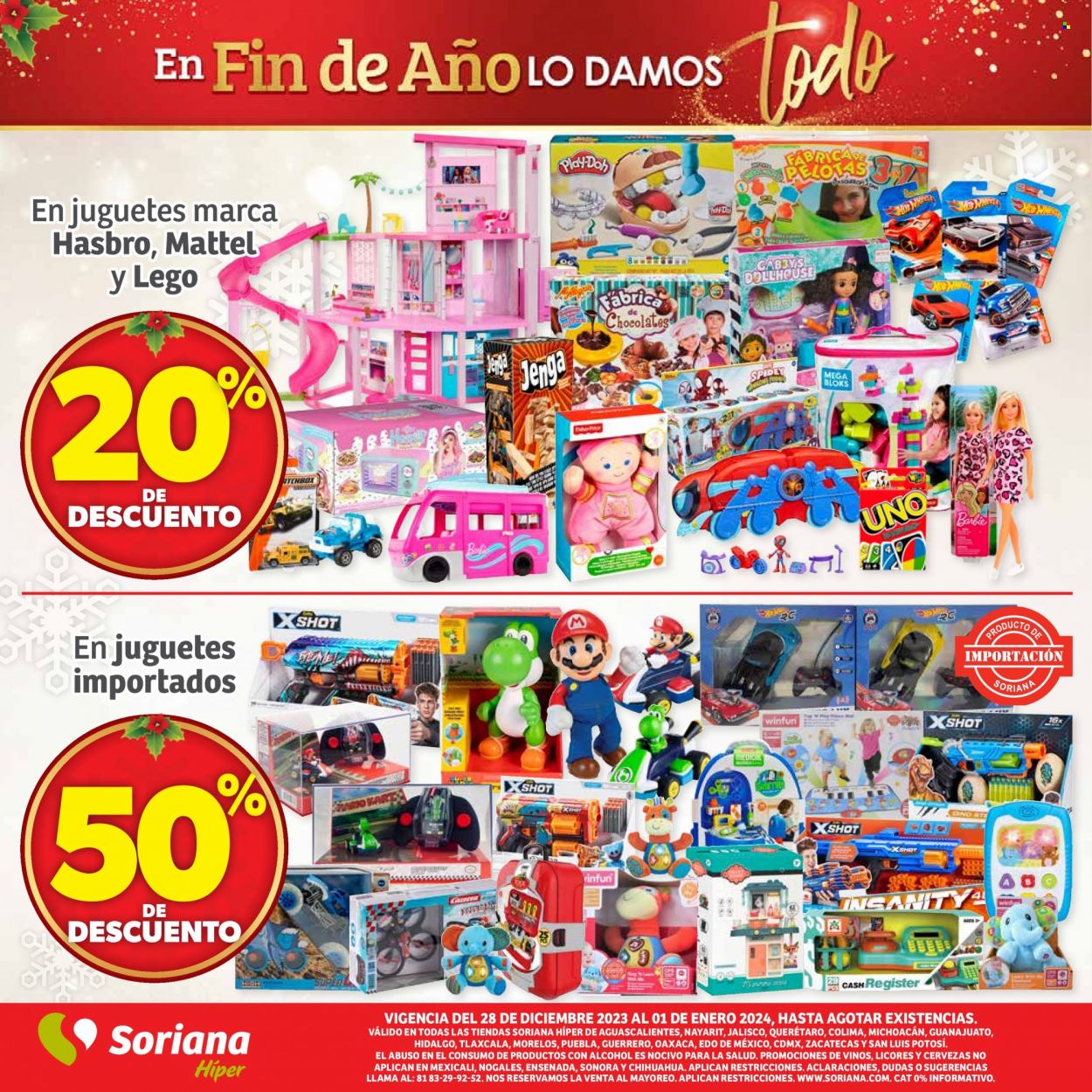 Catálogo Soriana Híper - 28.12.2023 - 1.1.2024. Página 10