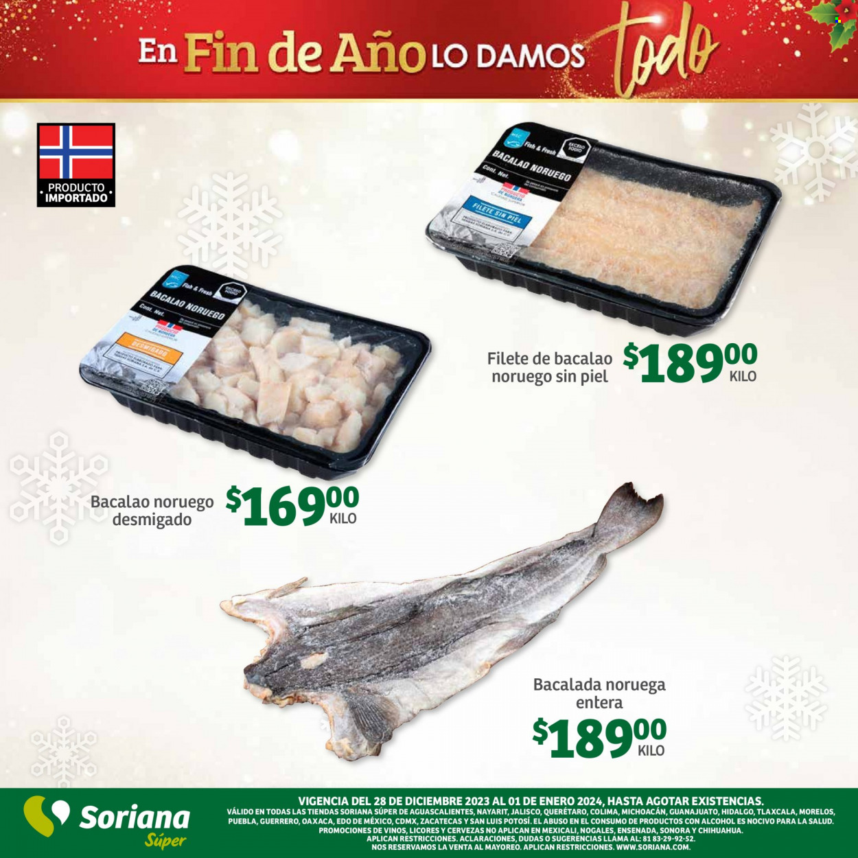 Catálogo Soriana Súper - 28.12.2023 - 1.1.2024. Página 7