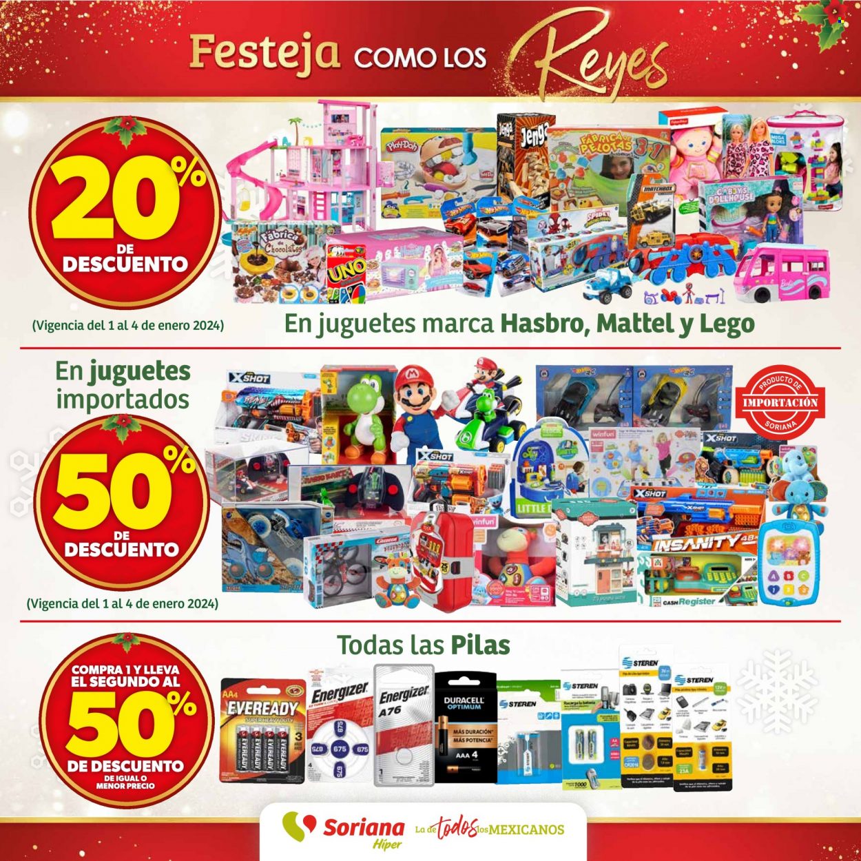 Catálogo Soriana Híper - 1.1.2024 - 6.1.2024. Página 3