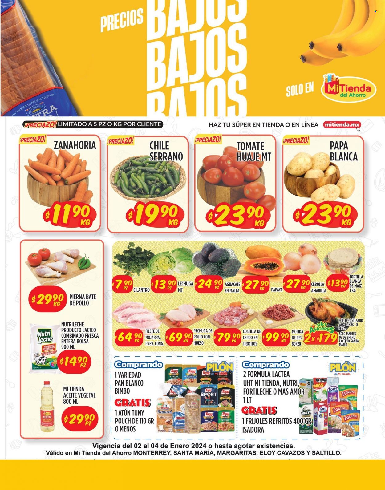 Catálogo Mi Tienda de Ahorro - 2.1.2024 - 4.1.2024. Página 1