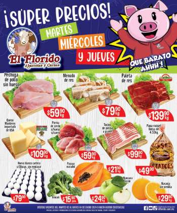 Folleto actual El Florido - 2.1.2024 - 4.1.2024.