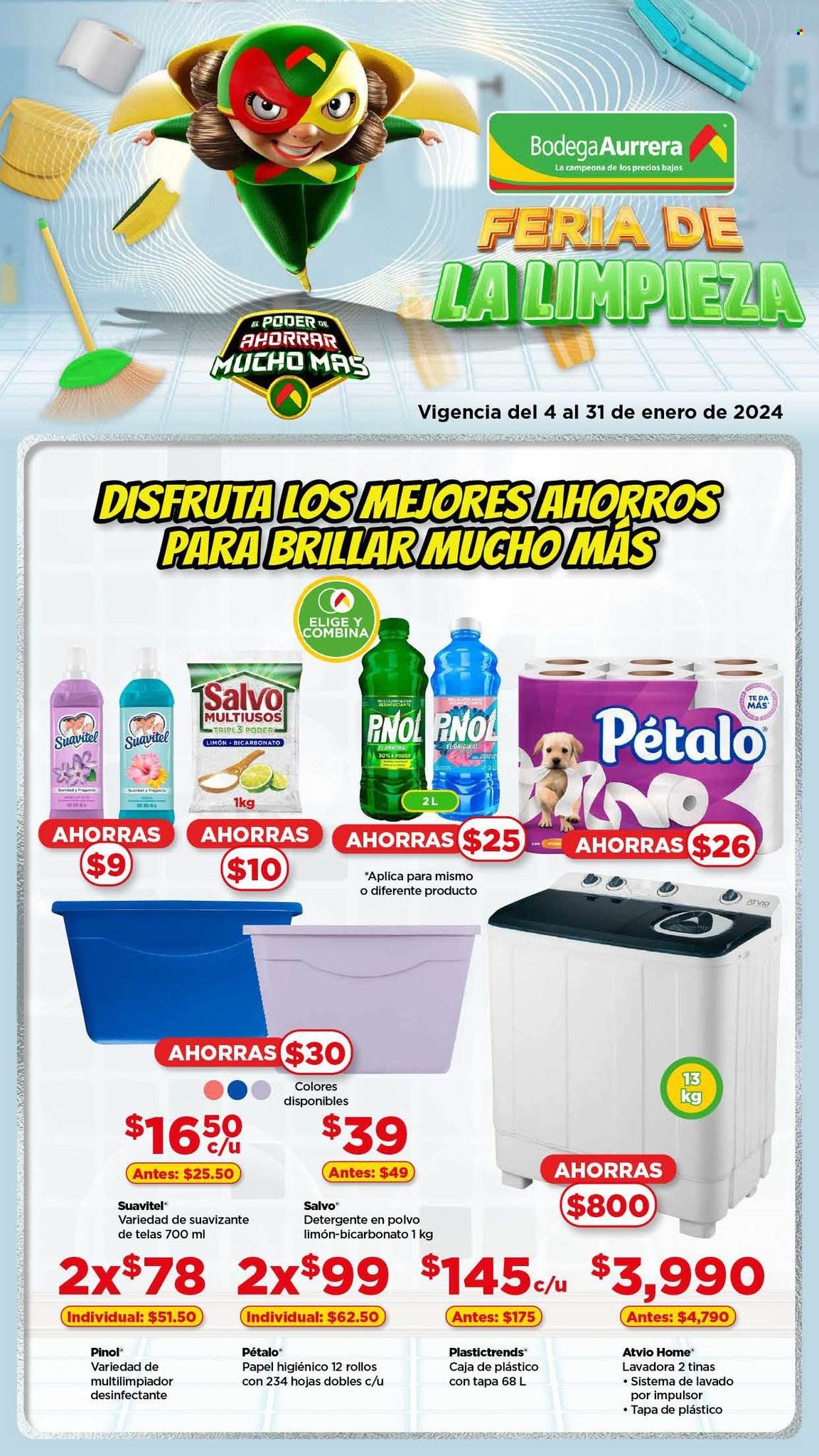 Catálogo Bodega Aurrerá - 4.1.2024 - 31.1.2024. Página 1
