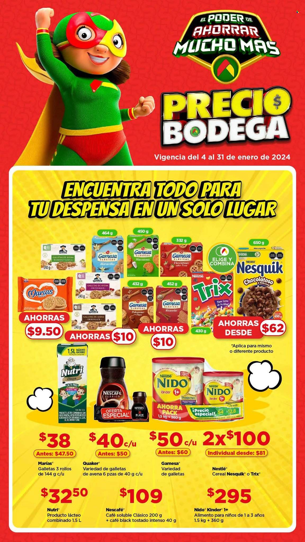 Catálogo Bodega Aurrerá - 4.1.2024 - 31.1.2024. Página 1