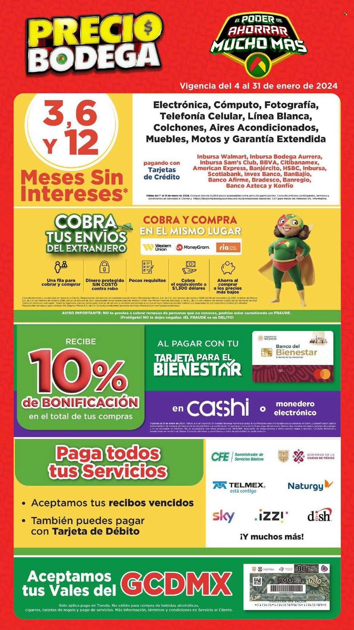 Catálogo Bodega Aurrerá - 4.1.2024 - 31.1.2024. Página 23