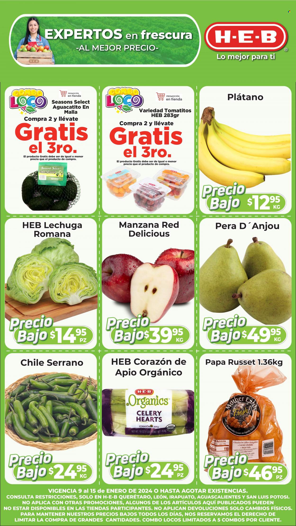 Catálogo H-E-B - 9.1.2024 - 15.1.2024. Página 1