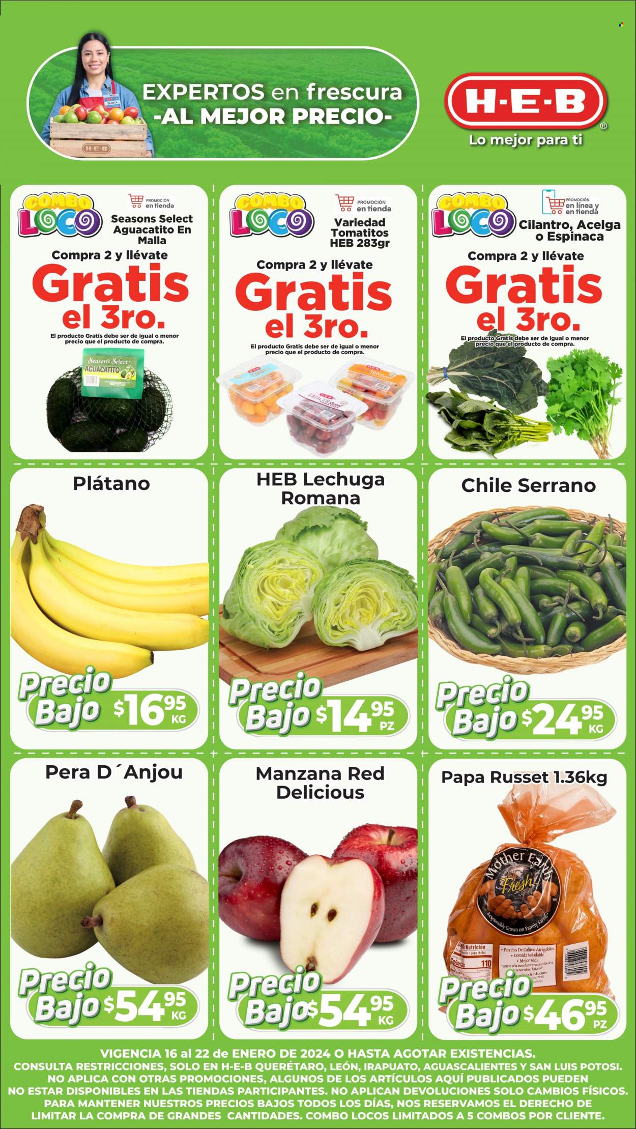 Catálogo H-E-B - 16.1.2024 - 22.1.2024. Página 1
