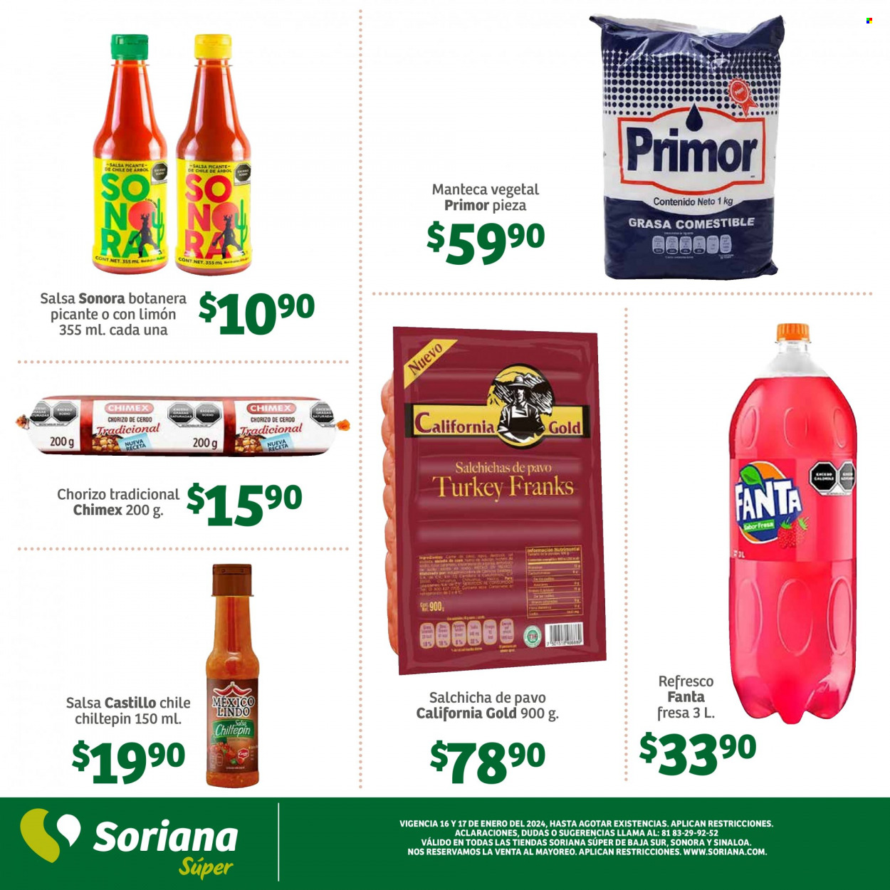 Catálogo Soriana Súper - 16.1.2024 - 17.1.2024. Página 6