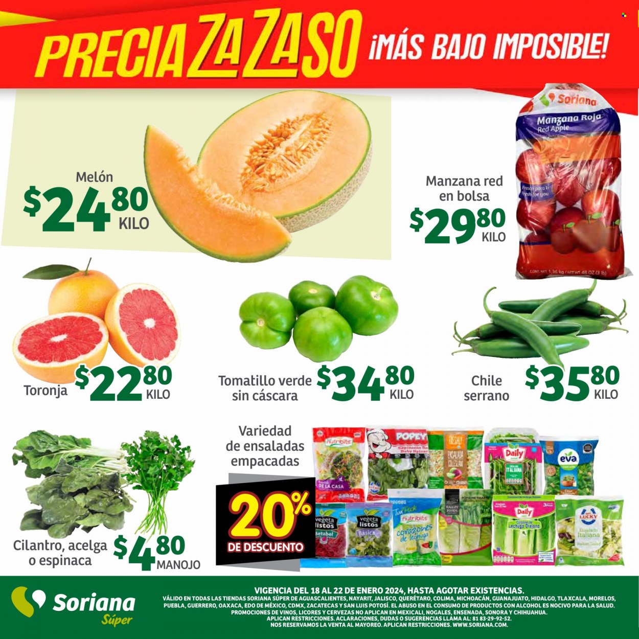 Catálogo Soriana Súper - 18.1.2024 - 22.1.2024. Página 10