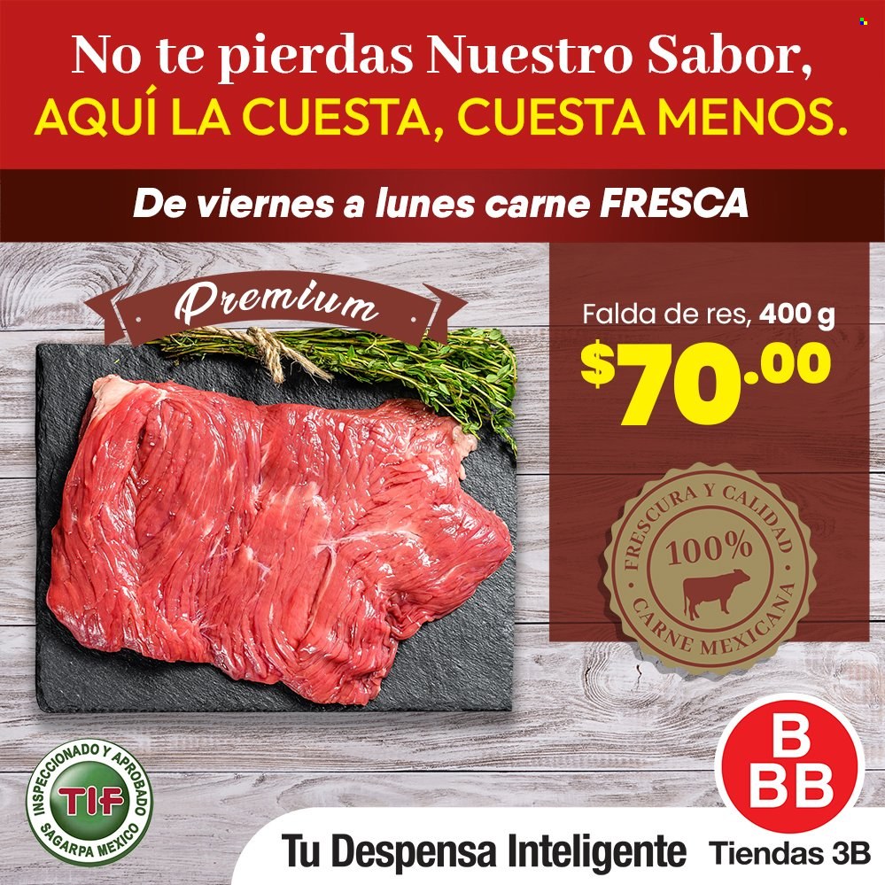 Catálogo Tiendas 3B. Página 2