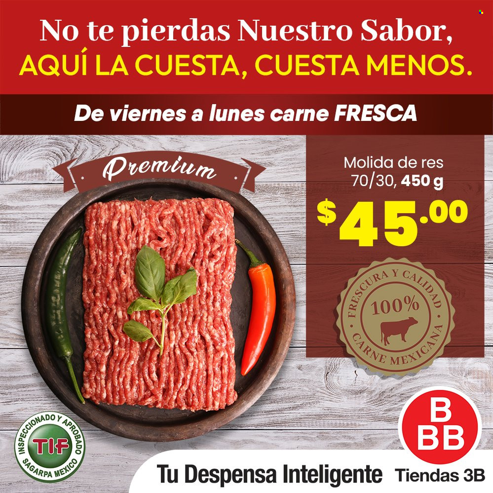 Catálogo Tiendas 3B. Página 3