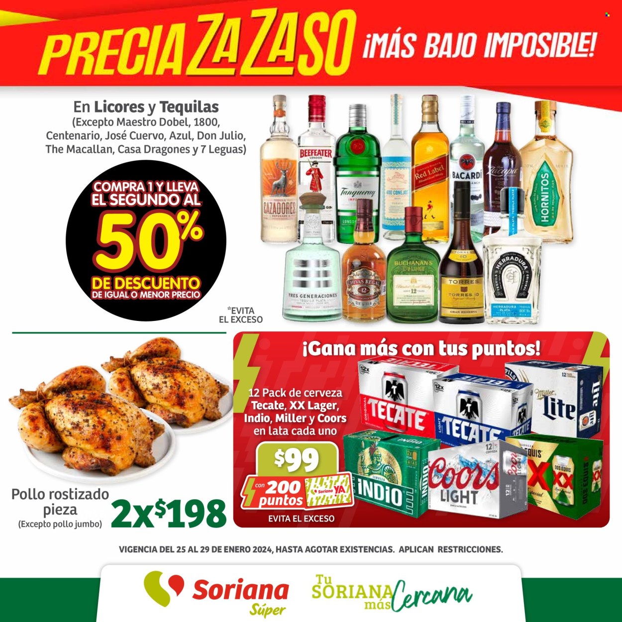 Catálogo Soriana Súper - 25.1.2024 - 29.1.2024. Página 1