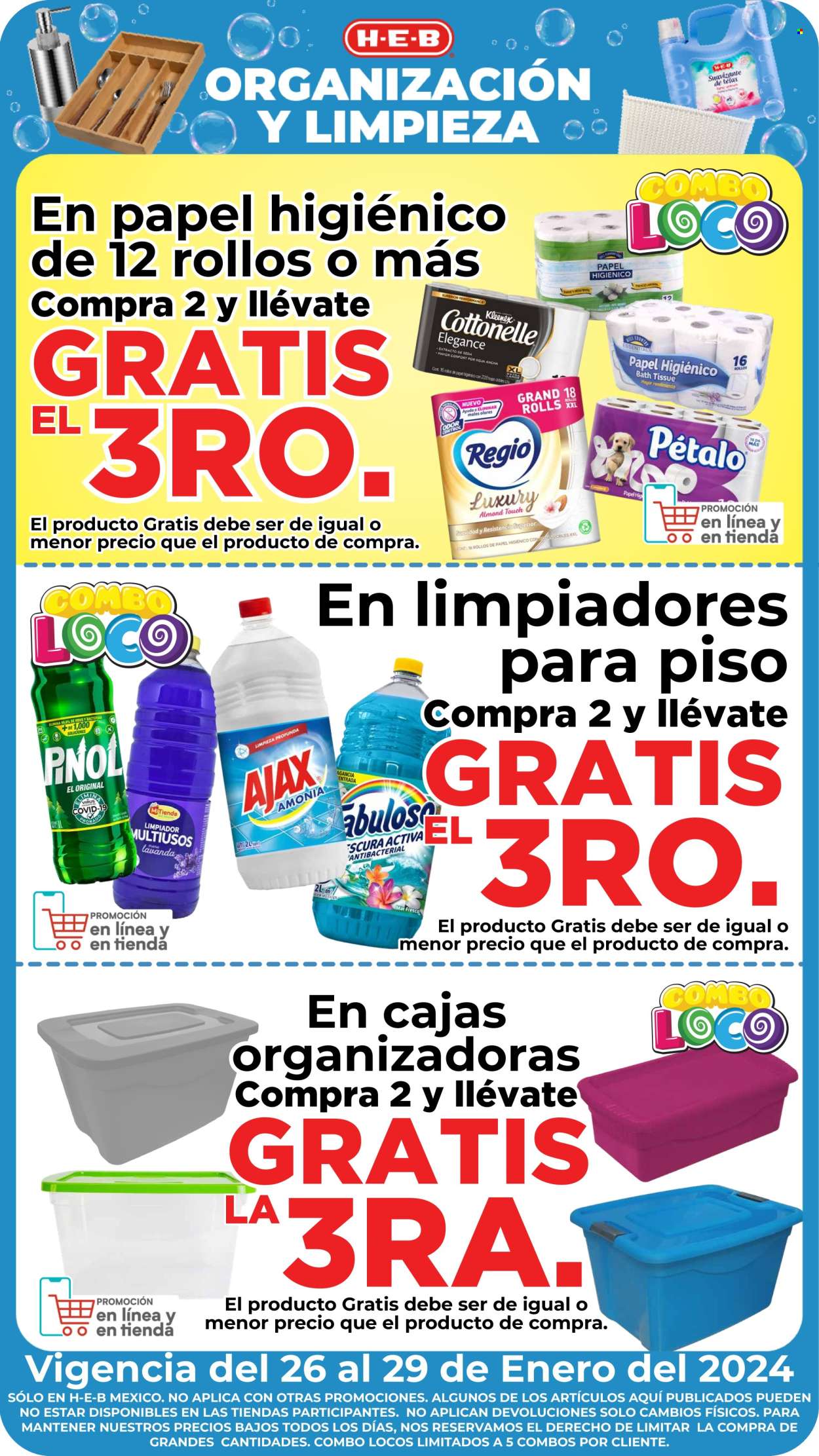 Catálogo H-E-B - 26.1.2024 - 29.1.2024. Página 1
