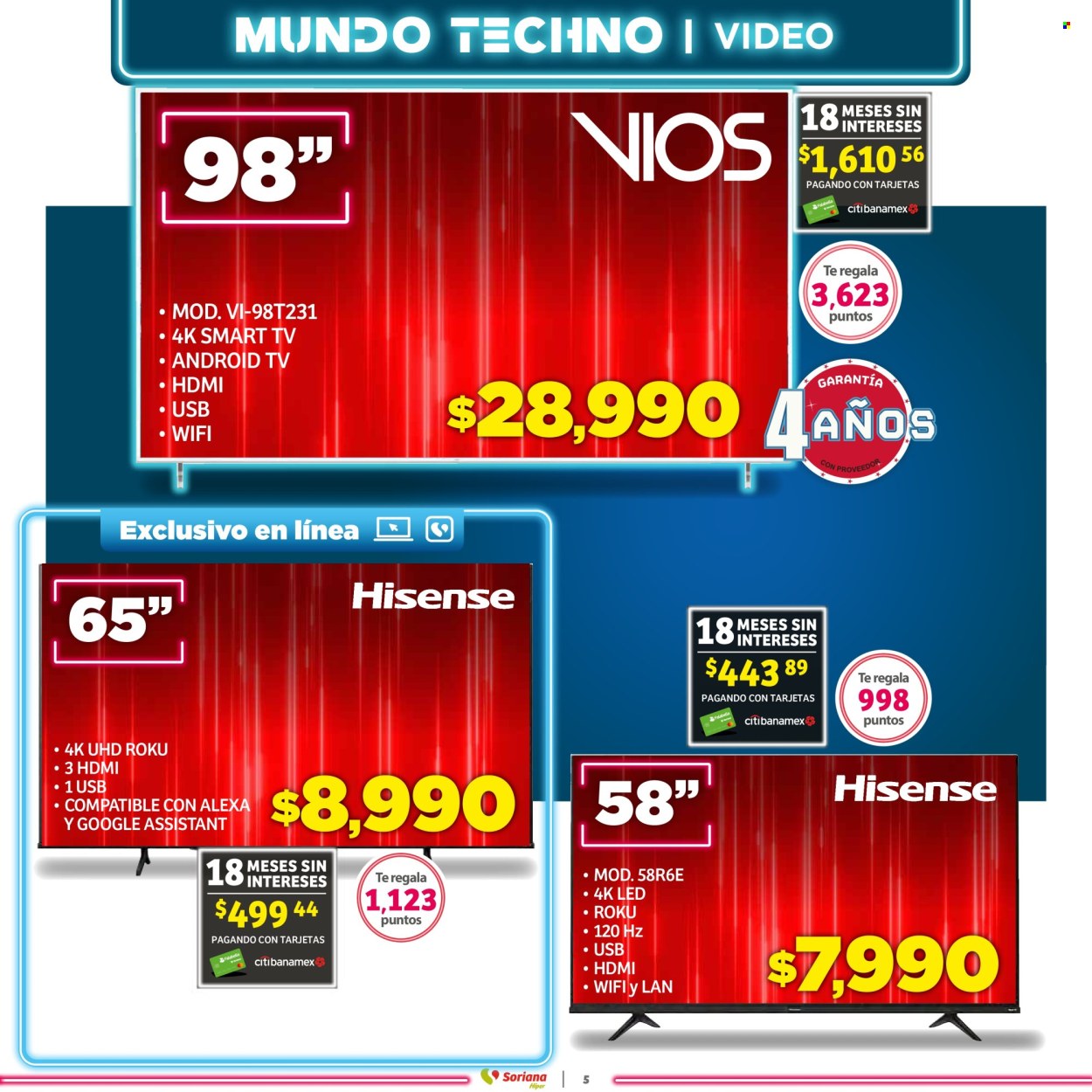 Catálogo Soriana Híper - 30.1.2024 - 27.2.2024. Página 5