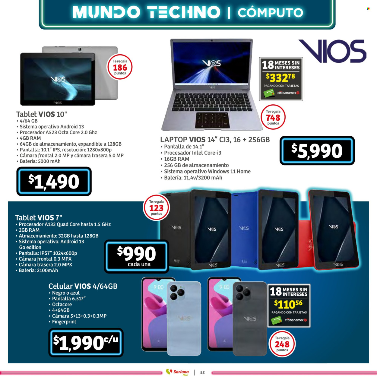 Catálogo Soriana Híper - 30.1.2024 - 27.2.2024. Página 15