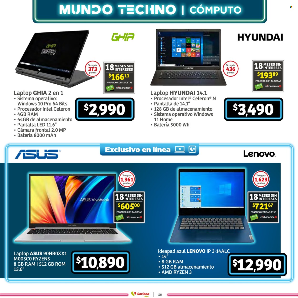 Catálogo Soriana Híper - 30.1.2024 - 27.2.2024. Página 16
