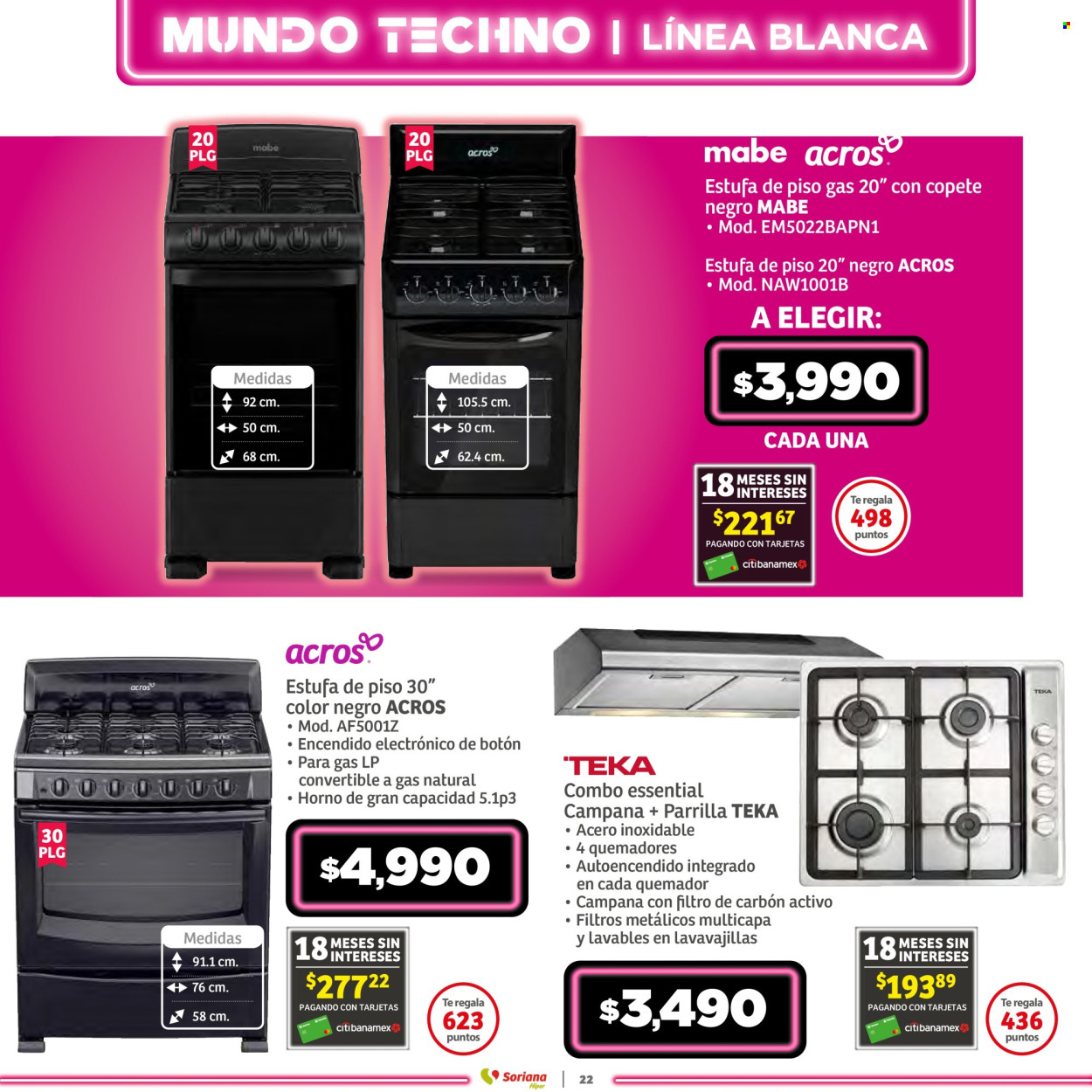 Catálogo Soriana Híper - 30.1.2024 - 27.2.2024. Página 22