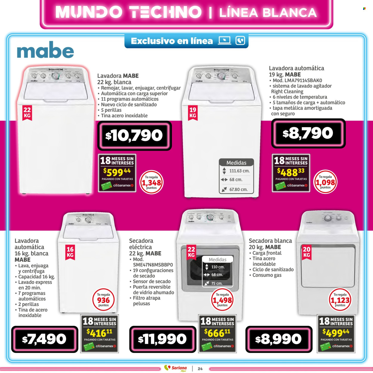 Catálogo Soriana Híper - 30.1.2024 - 27.2.2024. Página 24