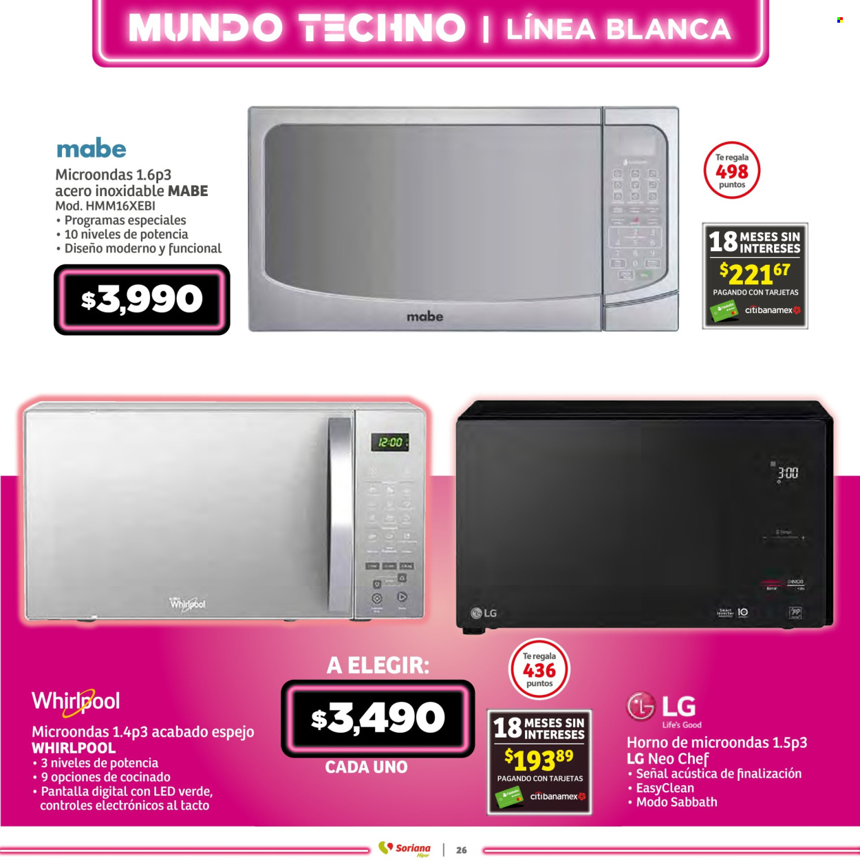 Catálogo Soriana Híper - 30.1.2024 - 27.2.2024. Página 26