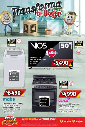 Folleto actual Soriana - 30.1.2024 - 27.2.2024.