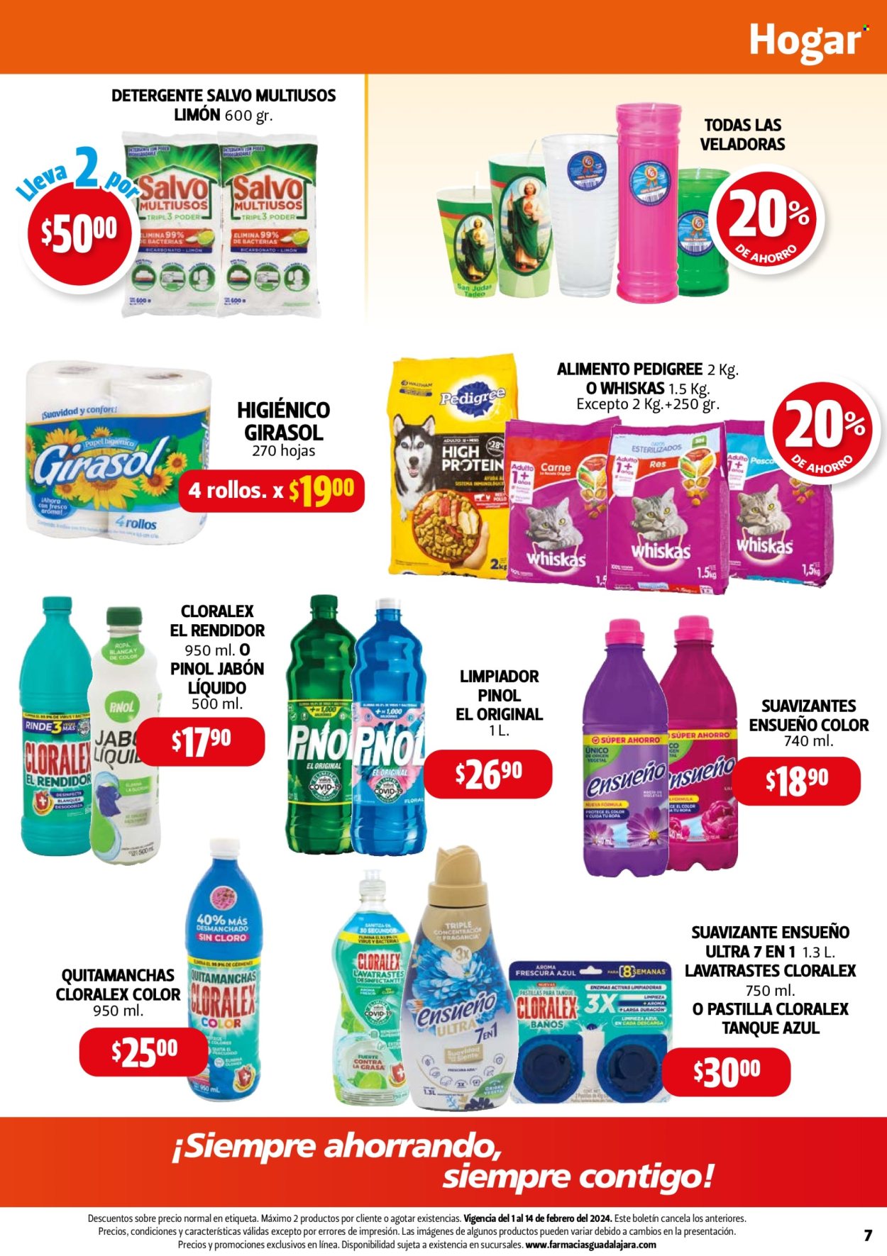 Catálogo Farmacias Guadalajara - 1.2.2024 - 14.2.2024. Página 7