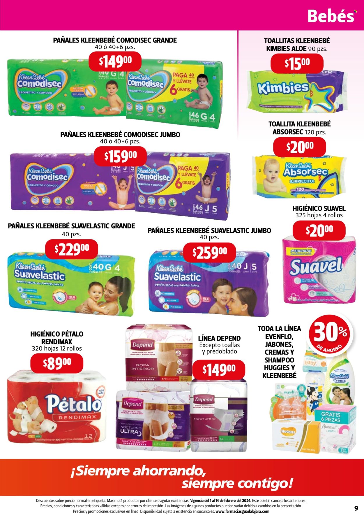 Catálogo Farmacias Guadalajara - 1.2.2024 - 14.2.2024. Página 9