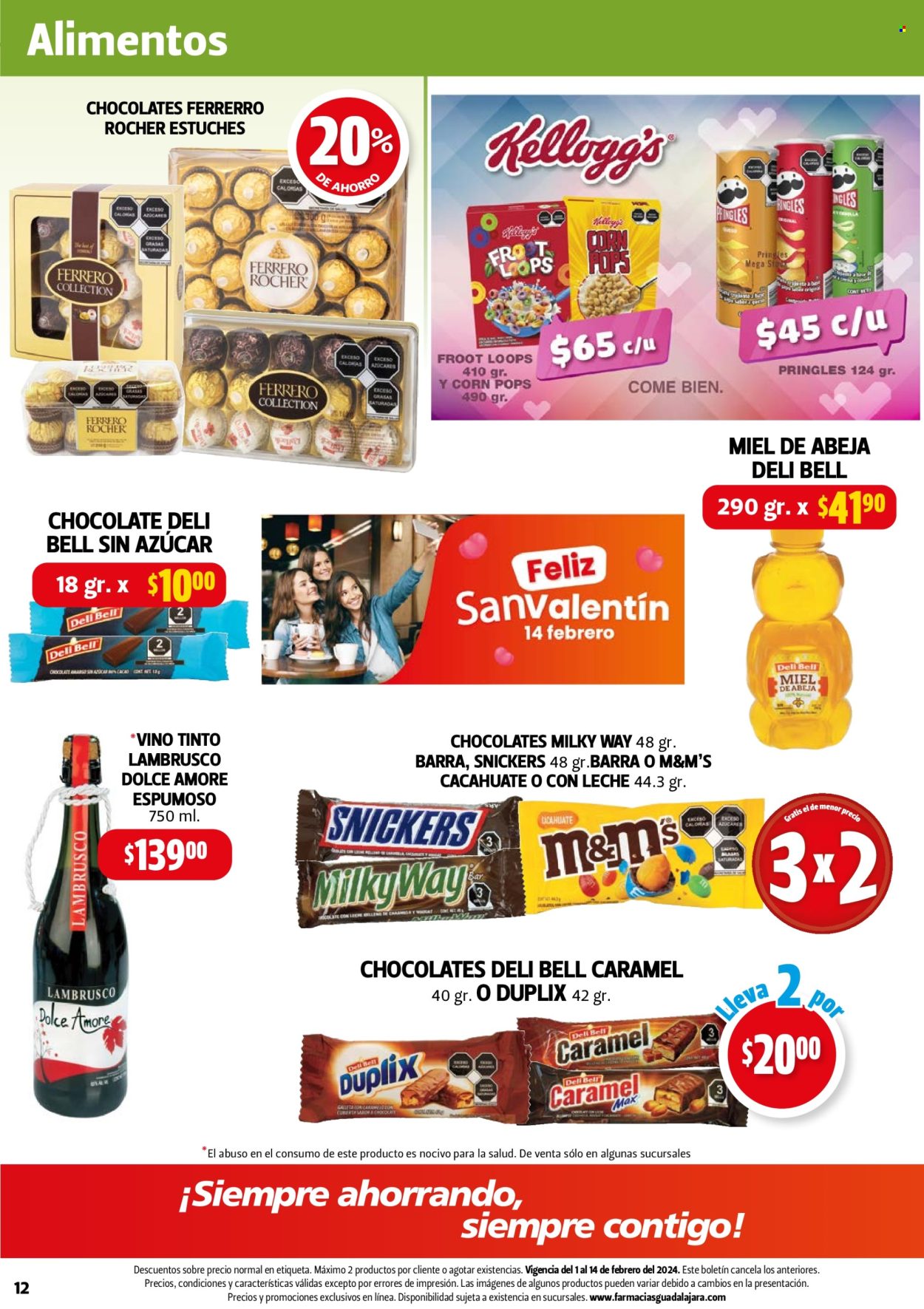 Catálogo Farmacias Guadalajara - 1.2.2024 - 14.2.2024. Página 12