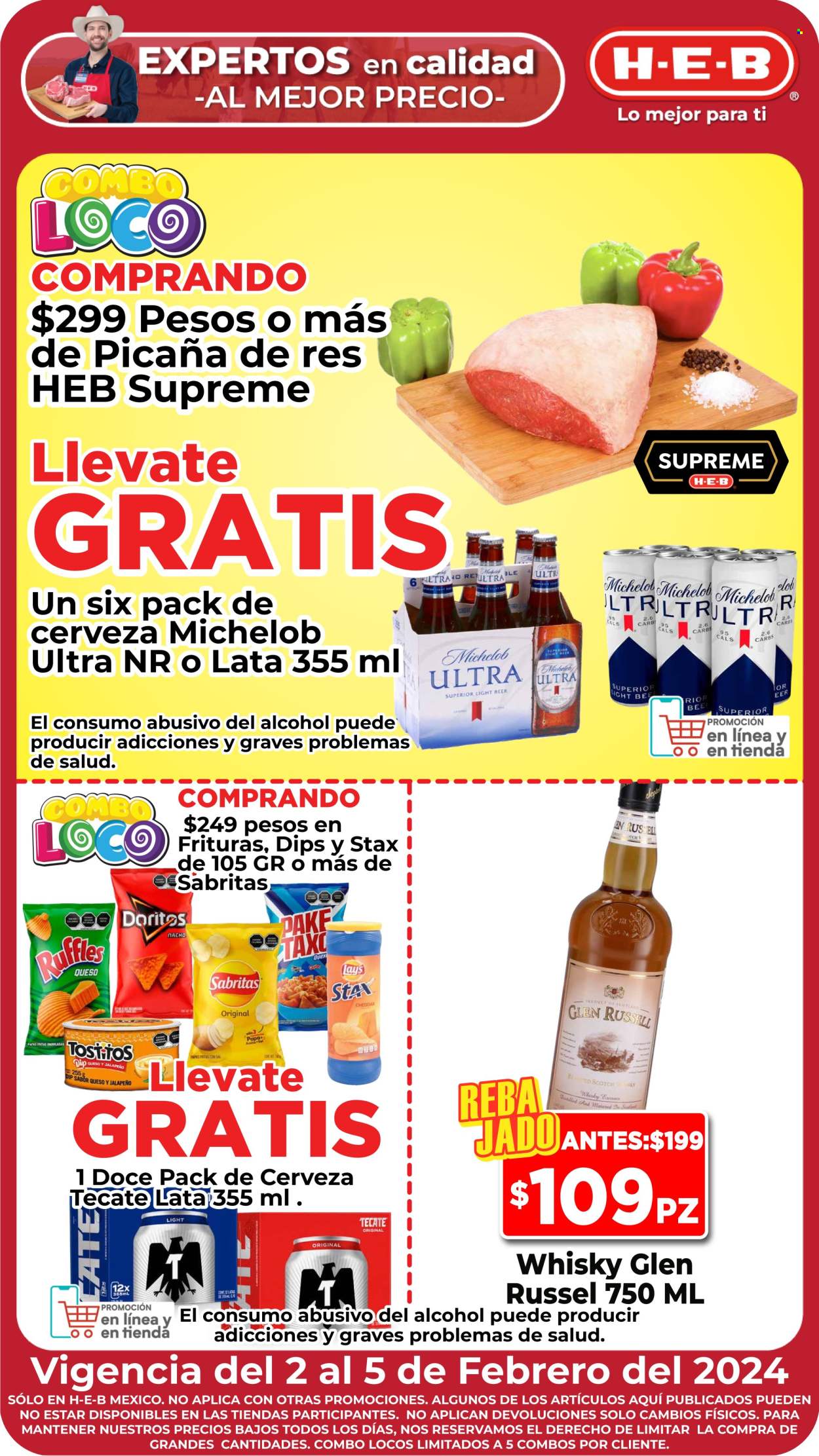 Catálogo H-E-B - 2.2.2024 - 5.2.2024. Página 1
