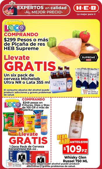 Folleto actual H-E-B - 2.2.2024 - 5.2.2024.