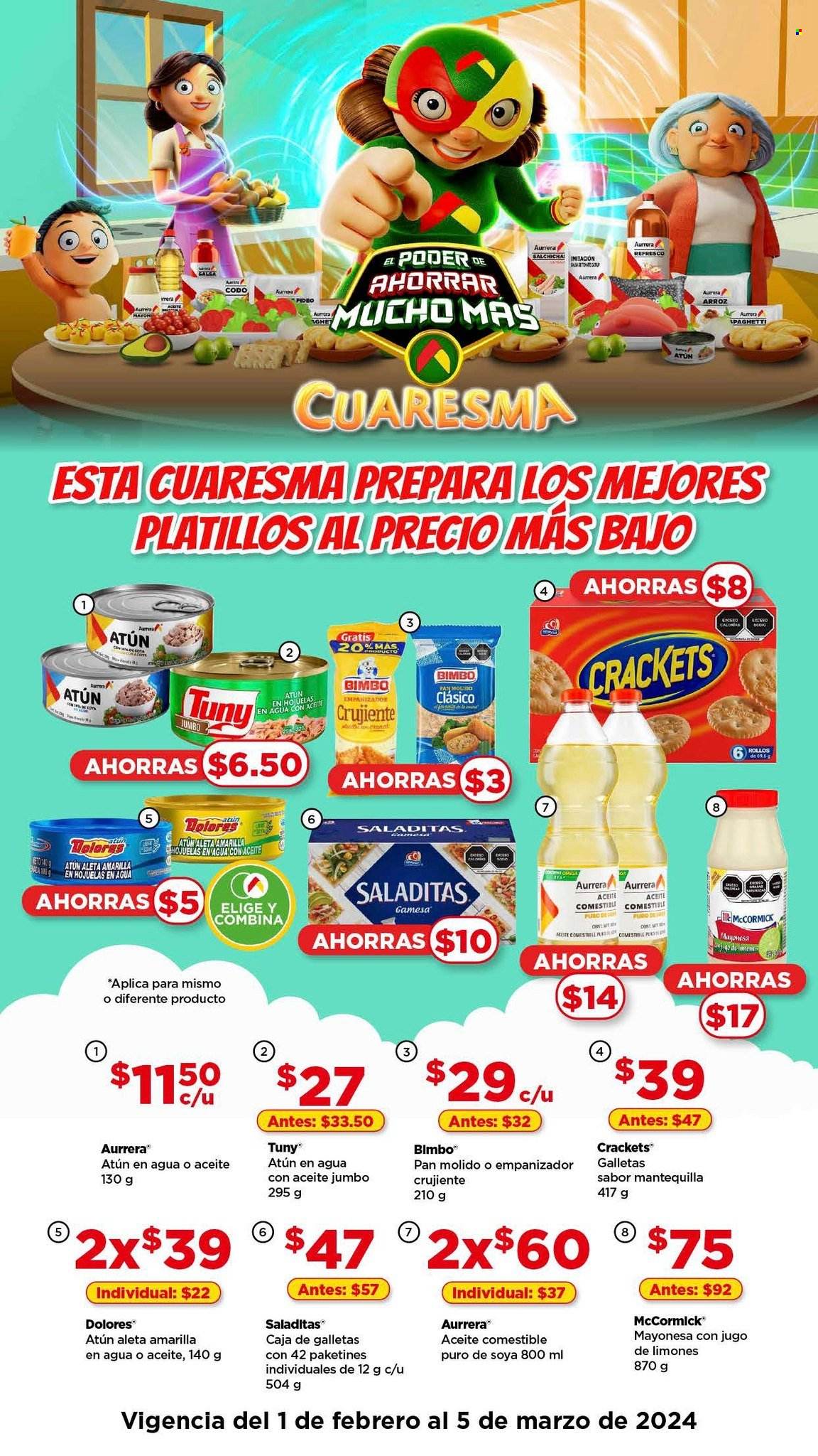 Catálogo Bodega Aurrerá - 1.2.2024 - 5.3.2024. Página 1