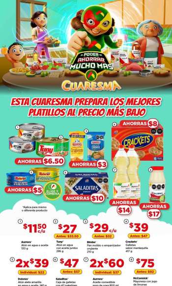 Folleto actual Bodega Aurrerá - 1.2.2024 - 5.3.2024.