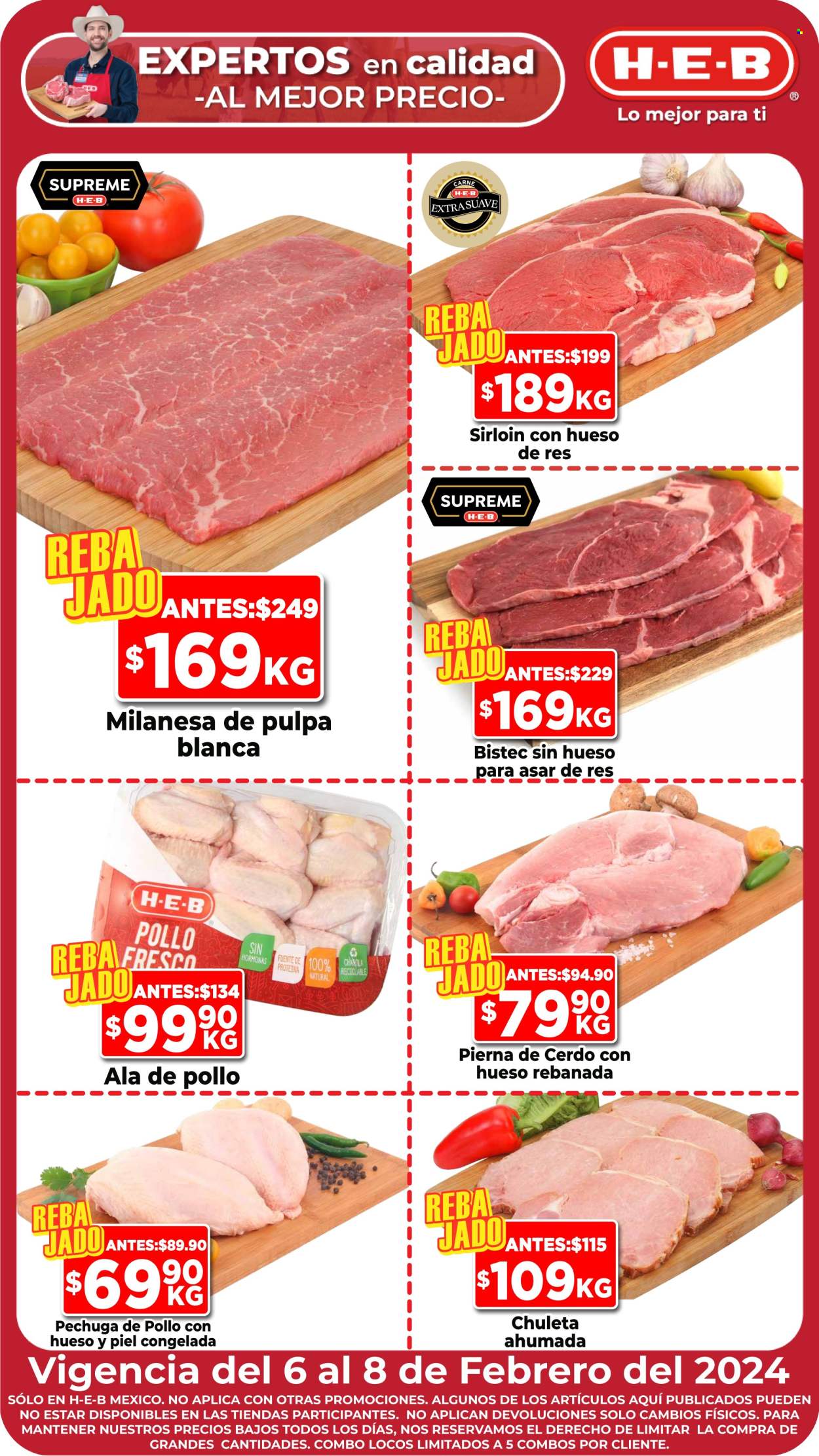 Catálogo H-E-B - 6.2.2024 - 8.2.2024. Página 1