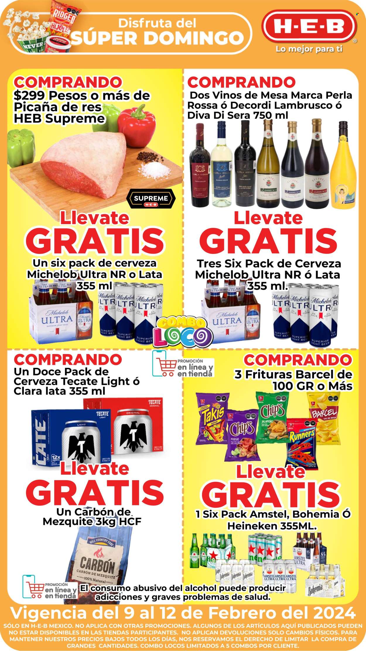 Catálogo H-E-B - 9.2.2024 - 12.2.2024. Página 1