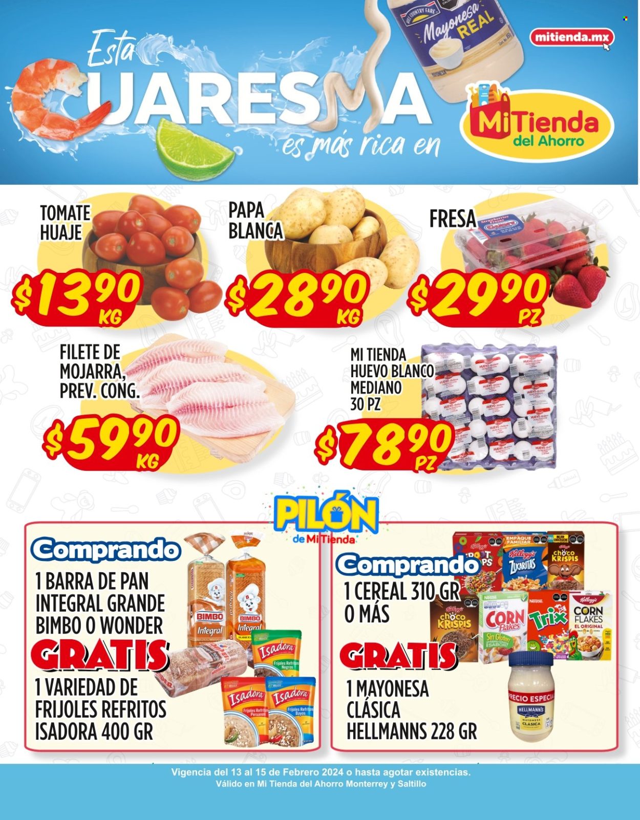 Catálogo Mi Tienda de Ahorro - 13.2.2024 - 15.2.2024. Página 1