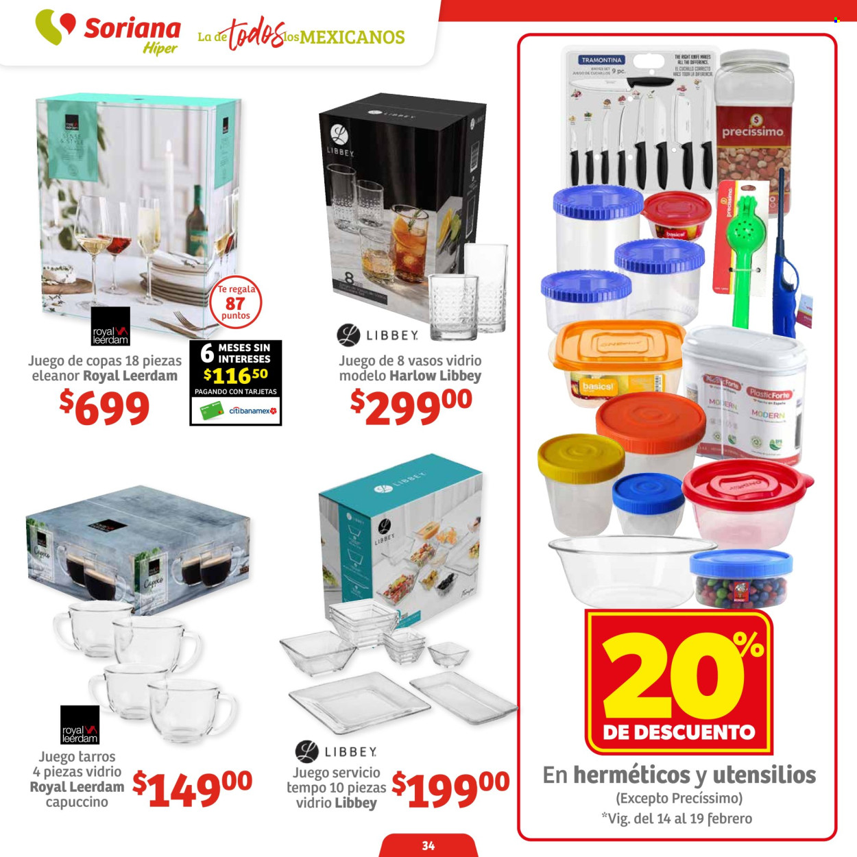 Catálogo Soriana Híper - 14.2.2024 - 27.2.2024. Página 34