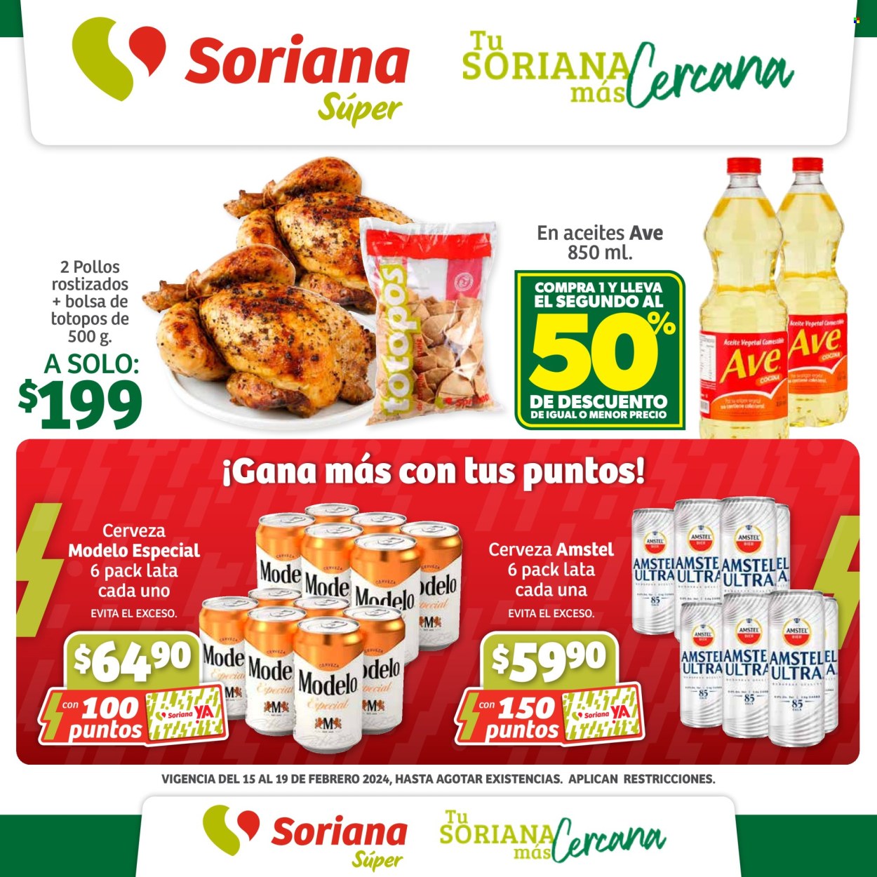 Catálogo Soriana Súper - 15.2.2024 - 19.2.2024. Página 1