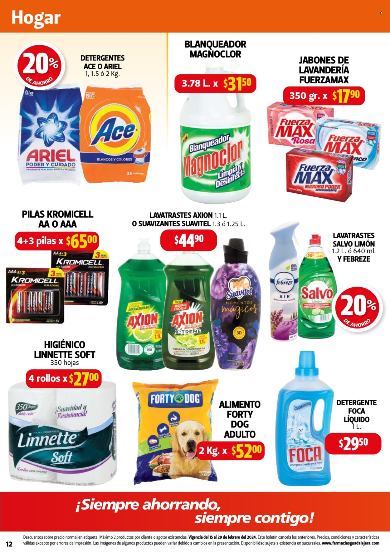 Catálogo Farmacias Guadalajara - 15.2.2024 - 29.2.2024. Página 12