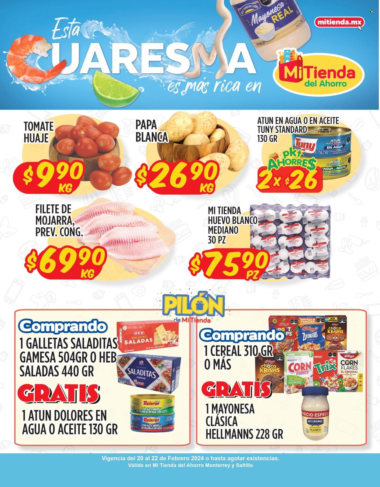 Catálogo Mi Tienda de Ahorro - 20.2.2024 - 22.2.2024. Página 1