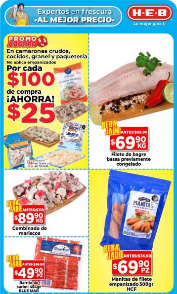 Folleto actual H-E-B - 20.2.2024 - 22.2.2024.