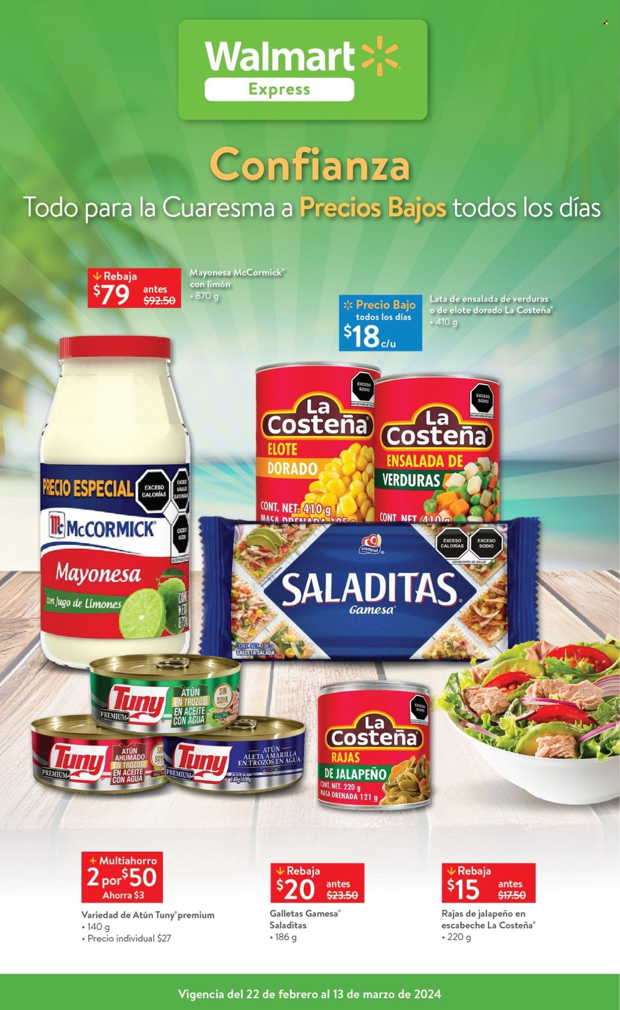 Catálogo Walmart Express - 22.2.2024 - 13.3.2024. Página 1