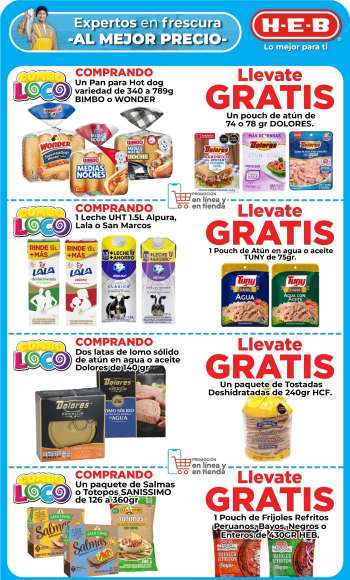 Folleto actual H-E-B - 23.2.2024 - 7.3.2024.