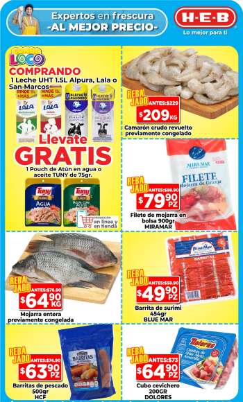 Folleto actual H-E-B - 23.2.2024 - 26.2.2024.