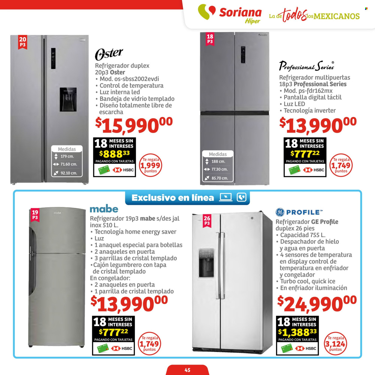 Catálogo Soriana Híper - 28.2.2024 - 13.3.2024. Página 45