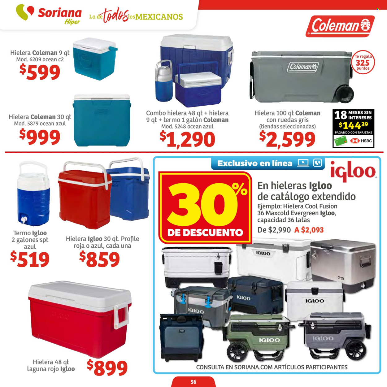 Catálogo Soriana Híper - 28.2.2024 - 13.3.2024. Página 56