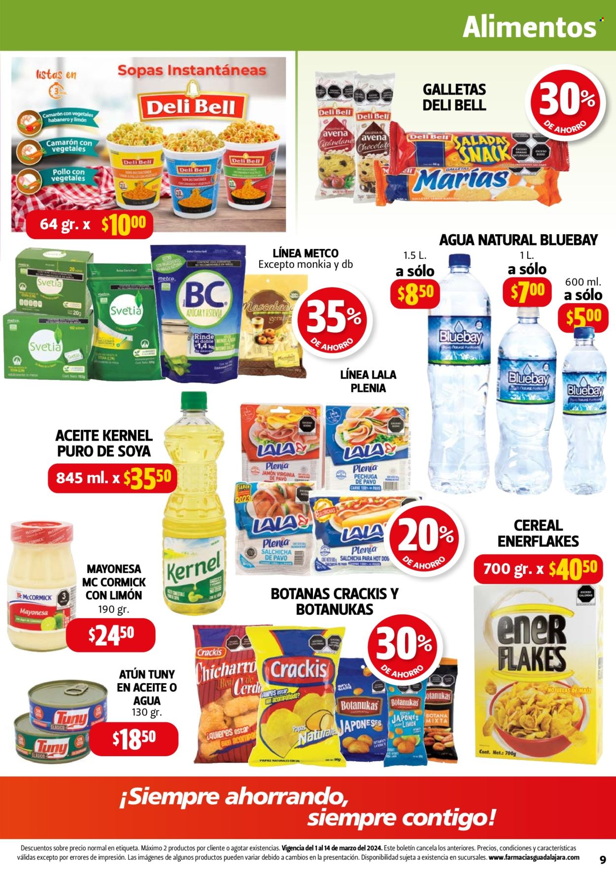 Catálogo Farmacias Guadalajara - 1.3.2024 - 14.3.2024. Página 9