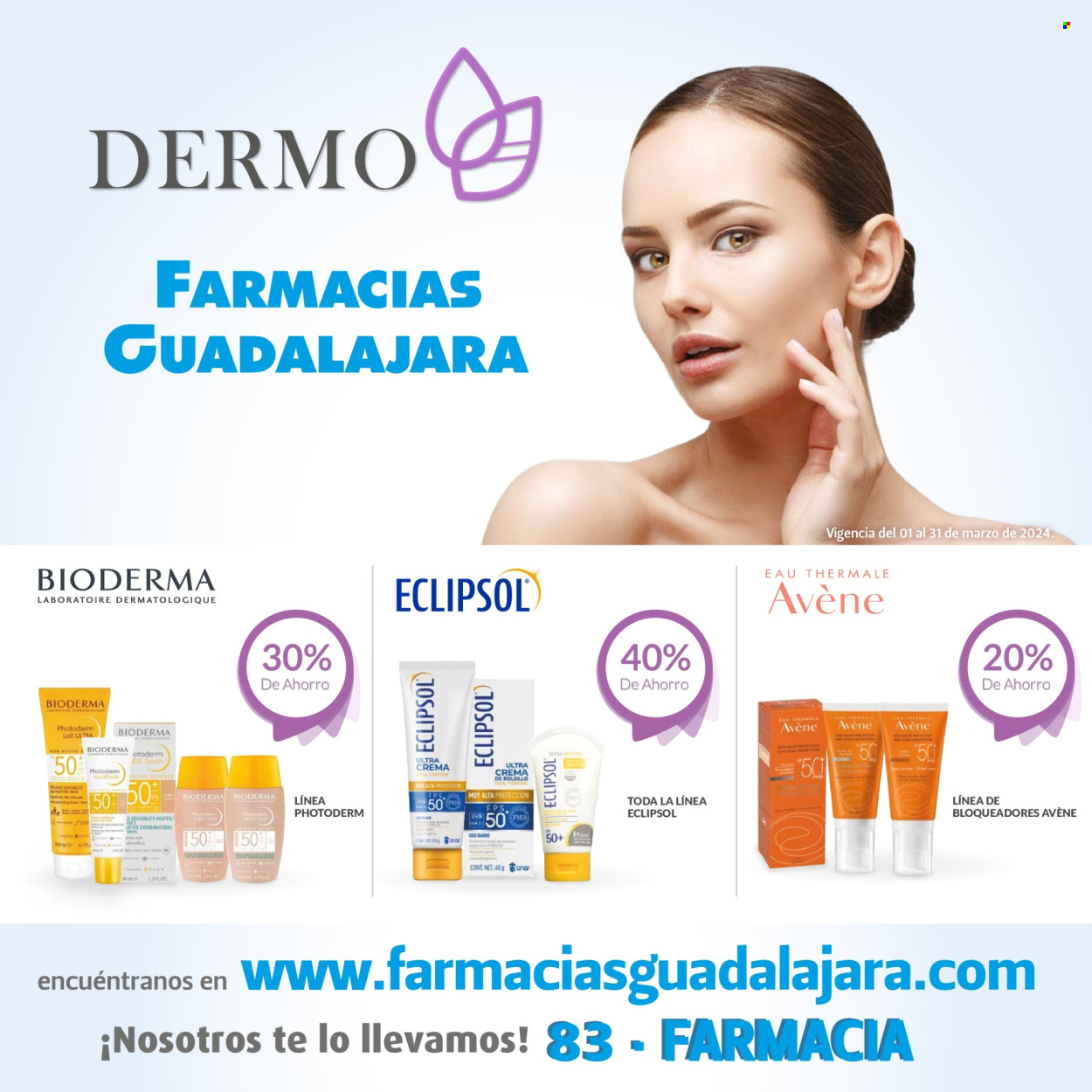Catálogo Farmacias Guadalajara - 1.3.2024 - 31.3.2024. Página 1
