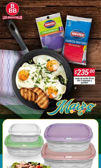 Folleto actual Tiendas 3B.