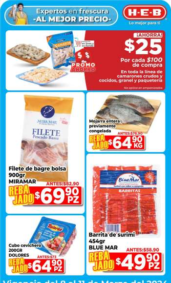 Folleto actual H-E-B - 8.3.2024 - 11.3.2024.