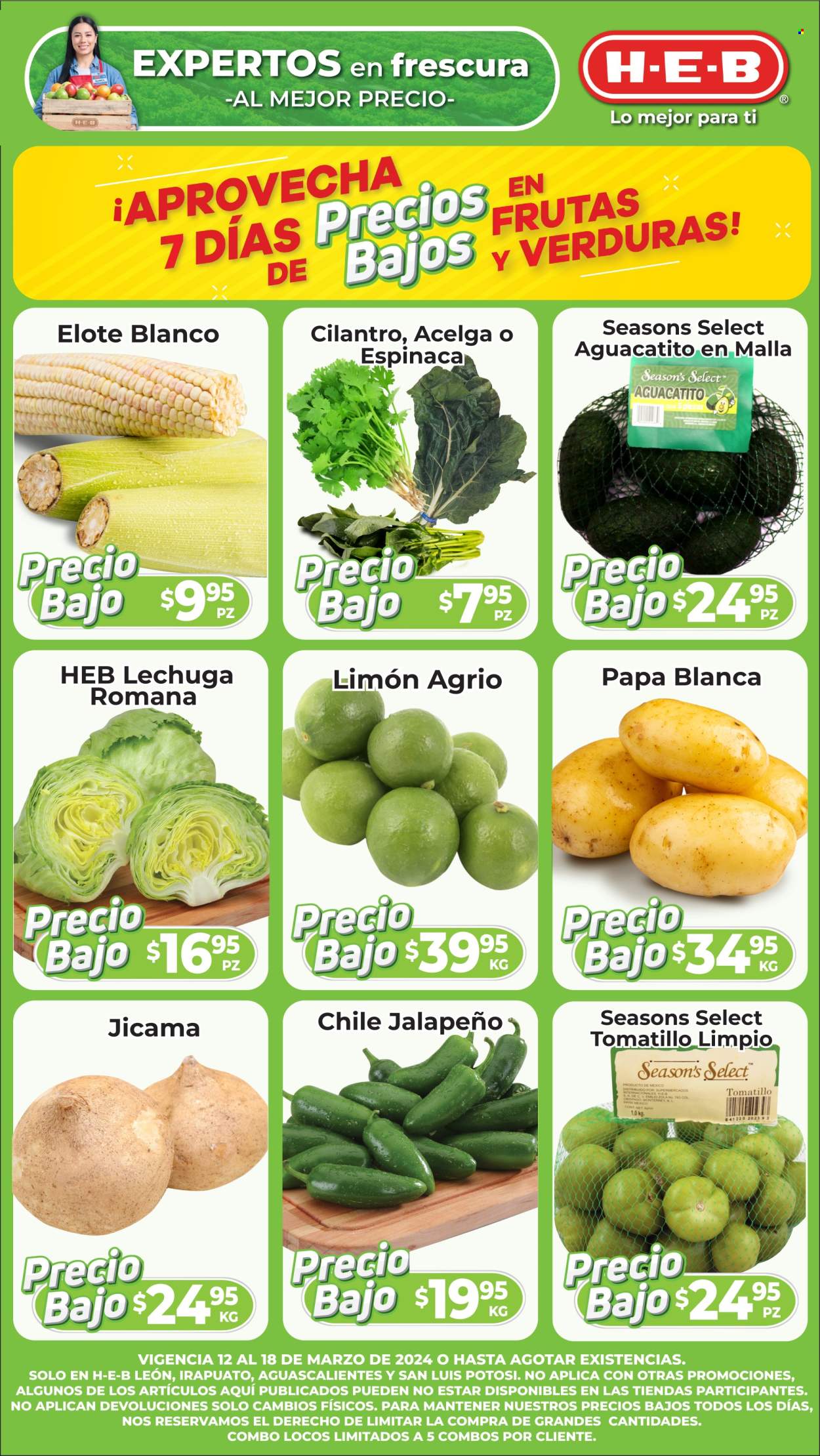 Catálogo H-E-B - 12.3.2024 - 18.3.2024. Página 1